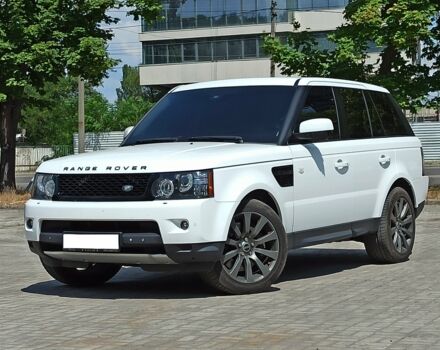 Білий Ленд Ровер Range Rover Sport, об'ємом двигуна 5 л та пробігом 190 тис. км за 22200 $, фото 1 на Automoto.ua