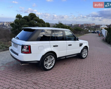 Білий Ленд Ровер Range Rover Sport, об'ємом двигуна 3 л та пробігом 268 тис. км за 18500 $, фото 5 на Automoto.ua