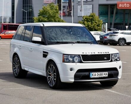 Білий Ленд Ровер Range Rover Sport, об'ємом двигуна 5 л та пробігом 193 тис. км за 17500 $, фото 1 на Automoto.ua
