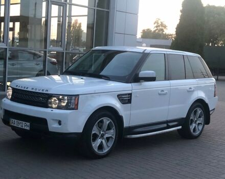 Білий Ленд Ровер Range Rover Sport, об'ємом двигуна 3 л та пробігом 150 тис. км за 34800 $, фото 8 на Automoto.ua