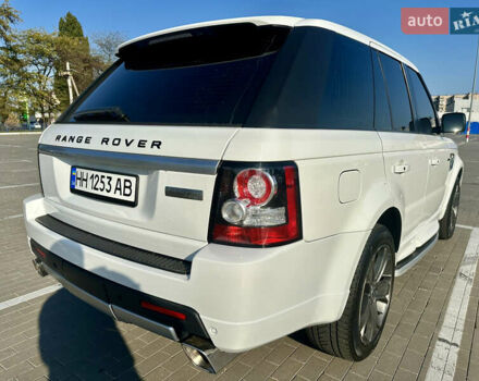 Білий Ленд Ровер Range Rover Sport, об'ємом двигуна 5 л та пробігом 132 тис. км за 18500 $, фото 12 на Automoto.ua