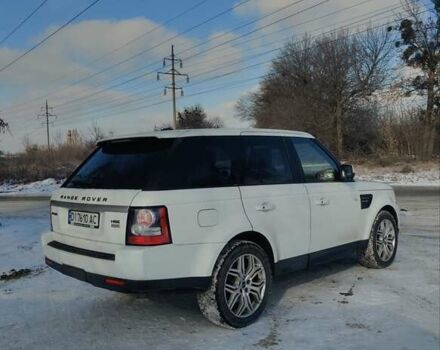 Белый Ленд Ровер Рендж Ровер Спорт, объемом двигателя 3 л и пробегом 219 тыс. км за 18000 $, фото 5 на Automoto.ua