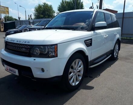 Білий Ленд Ровер Range Rover Sport, об'ємом двигуна 5 л та пробігом 137 тис. км за 23000 $, фото 1 на Automoto.ua