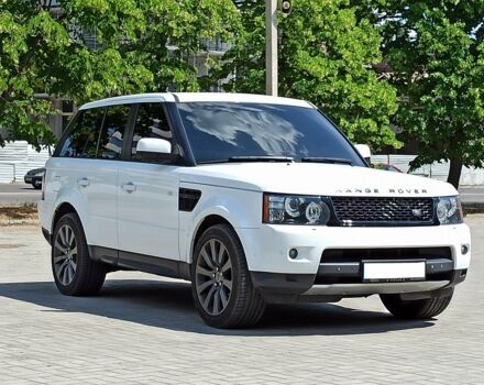 Білий Ленд Ровер Range Rover Sport, об'ємом двигуна 5 л та пробігом 190 тис. км за 22200 $, фото 6 на Automoto.ua