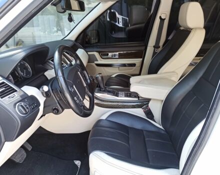 Білий Ленд Ровер Range Rover Sport, об'ємом двигуна 5 л та пробігом 190 тис. км за 22200 $, фото 9 на Automoto.ua