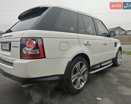 Белый Ленд Ровер Рендж Ровер Спорт, объемом двигателя 5 л и пробегом 252 тыс. км за 14300 $, фото 4 на Automoto.ua