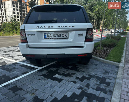 Білий Ленд Ровер Range Rover Sport, об'ємом двигуна 2.99 л та пробігом 202 тис. км за 15999 $, фото 13 на Automoto.ua