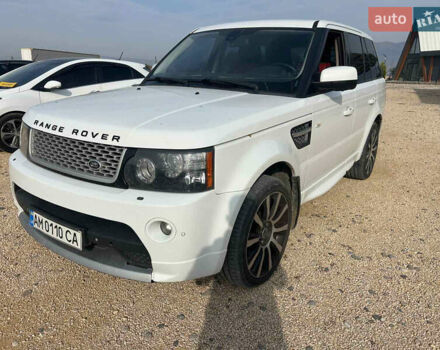 Белый Ленд Ровер Рендж Ровер Спорт, объемом двигателя 3 л и пробегом 380 тыс. км за 16700 $, фото 1 на Automoto.ua