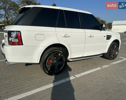 Білий Ленд Ровер Range Rover Sport, об'ємом двигуна 5 л та пробігом 132 тис. км за 18500 $, фото 6 на Automoto.ua