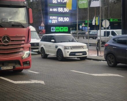 Білий Ленд Ровер Range Rover Sport, об'ємом двигуна 3 л та пробігом 250 тис. км за 11200 $, фото 1 на Automoto.ua