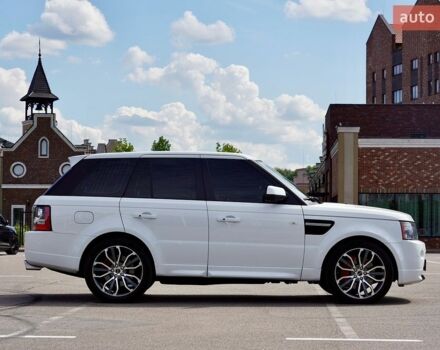 Білий Ленд Ровер Range Rover Sport, об'ємом двигуна 5 л та пробігом 193 тис. км за 17500 $, фото 3 на Automoto.ua