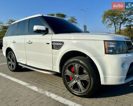 Білий Ленд Ровер Range Rover Sport, об'ємом двигуна 5 л та пробігом 132 тис. км за 18500 $, фото 14 на Automoto.ua