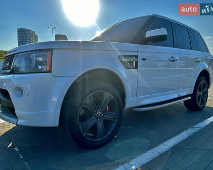 Білий Ленд Ровер Range Rover Sport, об'ємом двигуна 5 л та пробігом 132 тис. км за 18500 $, фото 2 на Automoto.ua