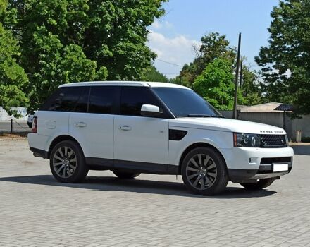 Білий Ленд Ровер Range Rover Sport, об'ємом двигуна 5 л та пробігом 190 тис. км за 22200 $, фото 5 на Automoto.ua