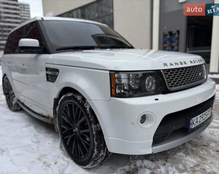 Белый Ленд Ровер Рендж Ровер Спорт, объемом двигателя 3 л и пробегом 154 тыс. км за 22100 $, фото 12 на Automoto.ua