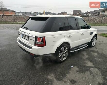 Белый Ленд Ровер Рендж Ровер Спорт, объемом двигателя 5 л и пробегом 252 тыс. км за 14300 $, фото 3 на Automoto.ua
