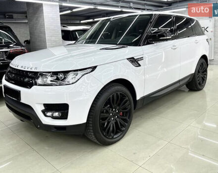 Білий Ленд Ровер Range Rover Sport, об'ємом двигуна 5 л та пробігом 119 тис. км за 39500 $, фото 21 на Automoto.ua