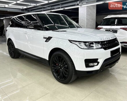 Білий Ленд Ровер Range Rover Sport, об'ємом двигуна 5 л та пробігом 119 тис. км за 39500 $, фото 4 на Automoto.ua