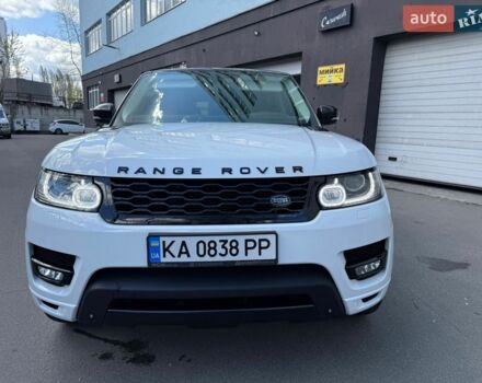 Білий Ленд Ровер Range Rover Sport, об'ємом двигуна 3 л та пробігом 119 тис. км за 28999 $, фото 8 на Automoto.ua