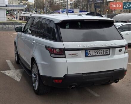 Белый Ленд Ровер Рендж Ровер Спорт, объемом двигателя 5 л и пробегом 122 тыс. км за 34500 $, фото 4 на Automoto.ua