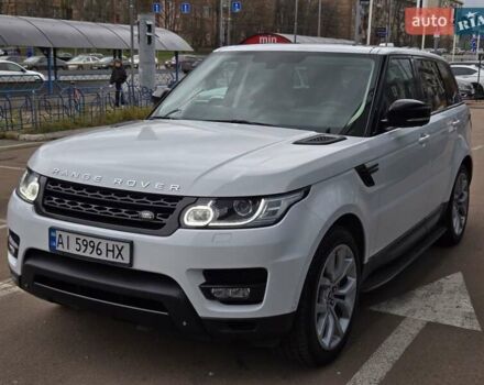 Белый Ленд Ровер Рендж Ровер Спорт, объемом двигателя 5 л и пробегом 122 тыс. км за 34500 $, фото 1 на Automoto.ua