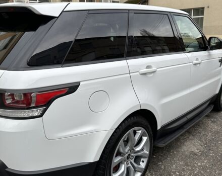 Білий Ленд Ровер Range Rover Sport, об'ємом двигуна 5 л та пробігом 123 тис. км за 25100 $, фото 9 на Automoto.ua
