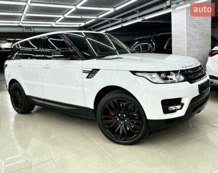 Білий Ленд Ровер Range Rover Sport, об'ємом двигуна 5 л та пробігом 119 тис. км за 39500 $, фото 27 на Automoto.ua