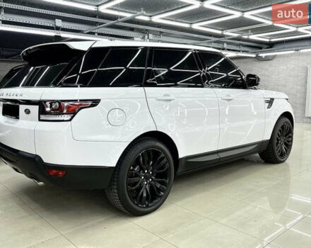 Білий Ленд Ровер Range Rover Sport, об'ємом двигуна 5 л та пробігом 119 тис. км за 39500 $, фото 7 на Automoto.ua