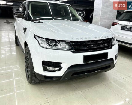 Білий Ленд Ровер Range Rover Sport, об'ємом двигуна 5 л та пробігом 119 тис. км за 39500 $, фото 2 на Automoto.ua