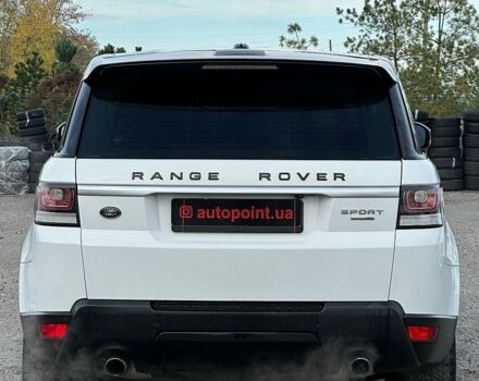 Білий Ленд Ровер Range Rover Sport, об'ємом двигуна 3 л та пробігом 193 тис. км за 17999 $, фото 10 на Automoto.ua