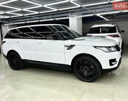 Білий Ленд Ровер Range Rover Sport, об'ємом двигуна 5 л та пробігом 119 тис. км за 39500 $, фото 3 на Automoto.ua