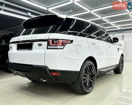 Білий Ленд Ровер Range Rover Sport, об'ємом двигуна 5 л та пробігом 119 тис. км за 39500 $, фото 9 на Automoto.ua