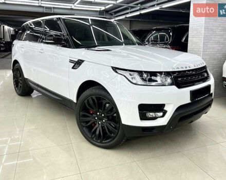 Білий Ленд Ровер Range Rover Sport, об'ємом двигуна 5 л та пробігом 119 тис. км за 39500 $, фото 24 на Automoto.ua
