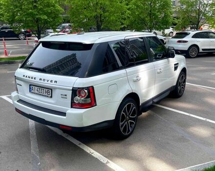 Білий Ленд Ровер Range Rover Sport, об'ємом двигуна 3 л та пробігом 227 тис. км за 19500 $, фото 3 на Automoto.ua