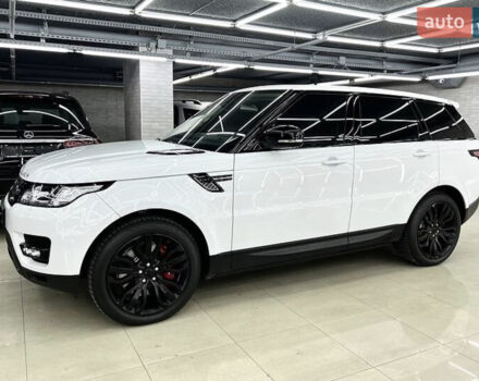 Білий Ленд Ровер Range Rover Sport, об'ємом двигуна 5 л та пробігом 119 тис. км за 39500 $, фото 22 на Automoto.ua