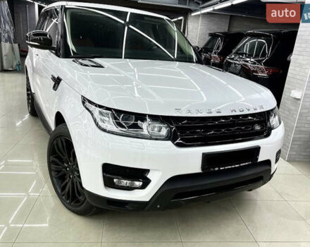 Білий Ленд Ровер Range Rover Sport, об'ємом двигуна 5 л та пробігом 119 тис. км за 39500 $, фото 23 на Automoto.ua