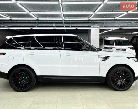 Білий Ленд Ровер Range Rover Sport, об'ємом двигуна 5 л та пробігом 119 тис. км за 39500 $, фото 11 на Automoto.ua