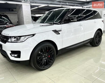 Білий Ленд Ровер Range Rover Sport, об'ємом двигуна 5 л та пробігом 119 тис. км за 39500 $, фото 19 на Automoto.ua