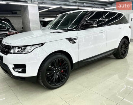 Білий Ленд Ровер Range Rover Sport, об'ємом двигуна 5 л та пробігом 119 тис. км за 39500 $, фото 19 на Automoto.ua