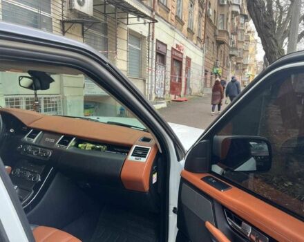 Белый Ленд Ровер Рендж Ровер Спорт, объемом двигателя 5 л и пробегом 139 тыс. км за 17500 $, фото 2 на Automoto.ua