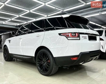 Білий Ленд Ровер Range Rover Sport, об'ємом двигуна 5 л та пробігом 119 тис. км за 39500 $, фото 17 на Automoto.ua