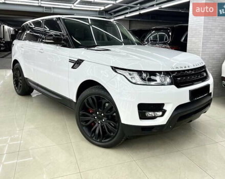 Білий Ленд Ровер Range Rover Sport, об'ємом двигуна 5 л та пробігом 119 тис. км за 39500 $, фото 24 на Automoto.ua