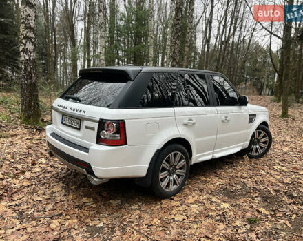 Білий Ленд Ровер Range Rover Sport, об'ємом двигуна 3 л та пробігом 183 тис. км за 17500 $, фото 14 на Automoto.ua