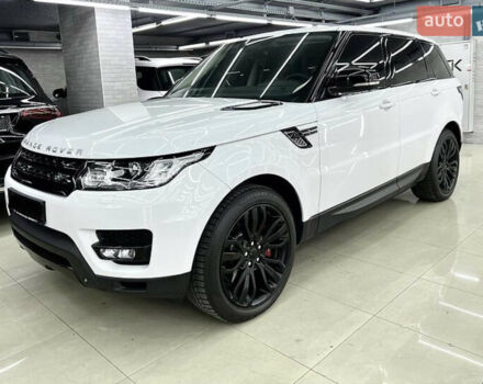 Білий Ленд Ровер Range Rover Sport, об'ємом двигуна 5 л та пробігом 119 тис. км за 39500 $, фото 21 на Automoto.ua