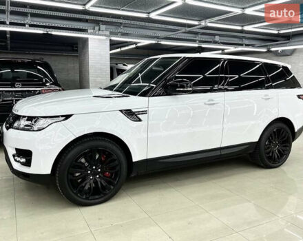 Білий Ленд Ровер Range Rover Sport, об'ємом двигуна 5 л та пробігом 119 тис. км за 39500 $, фото 22 на Automoto.ua