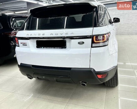 Білий Ленд Ровер Range Rover Sport, об'ємом двигуна 5 л та пробігом 119 тис. км за 39500 $, фото 12 на Automoto.ua