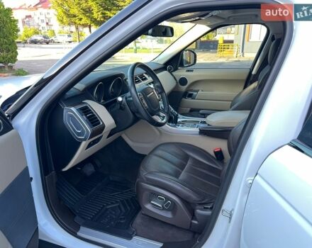 Білий Ленд Ровер Range Rover Sport, об'ємом двигуна 3 л та пробігом 178 тис. км за 21500 $, фото 15 на Automoto.ua