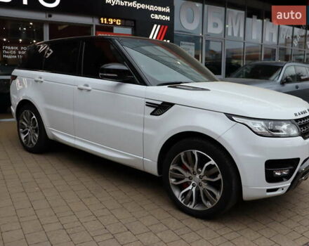 Білий Ленд Ровер Range Rover Sport, об'ємом двигуна 5 л та пробігом 123 тис. км за 29900 $, фото 8 на Automoto.ua