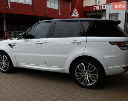 Білий Ленд Ровер Range Rover Sport, об'ємом двигуна 5 л та пробігом 123 тис. км за 29900 $, фото 7 на Automoto.ua