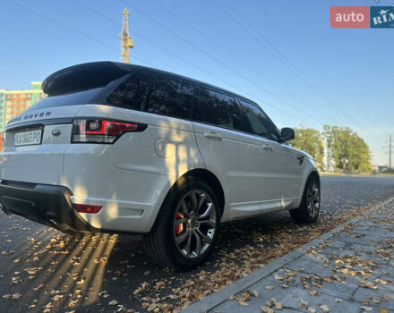 Білий Ленд Ровер Range Rover Sport, об'ємом двигуна 5 л та пробігом 140 тис. км за 34000 $, фото 6 на Automoto.ua